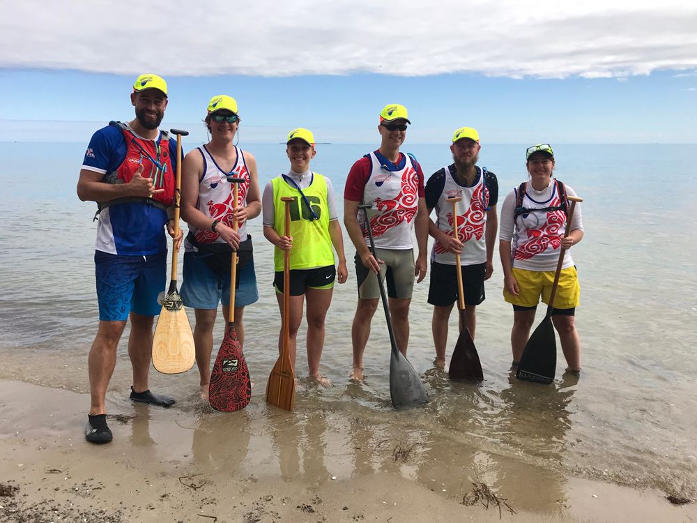 Outrigger Regatta auf der Ostsee