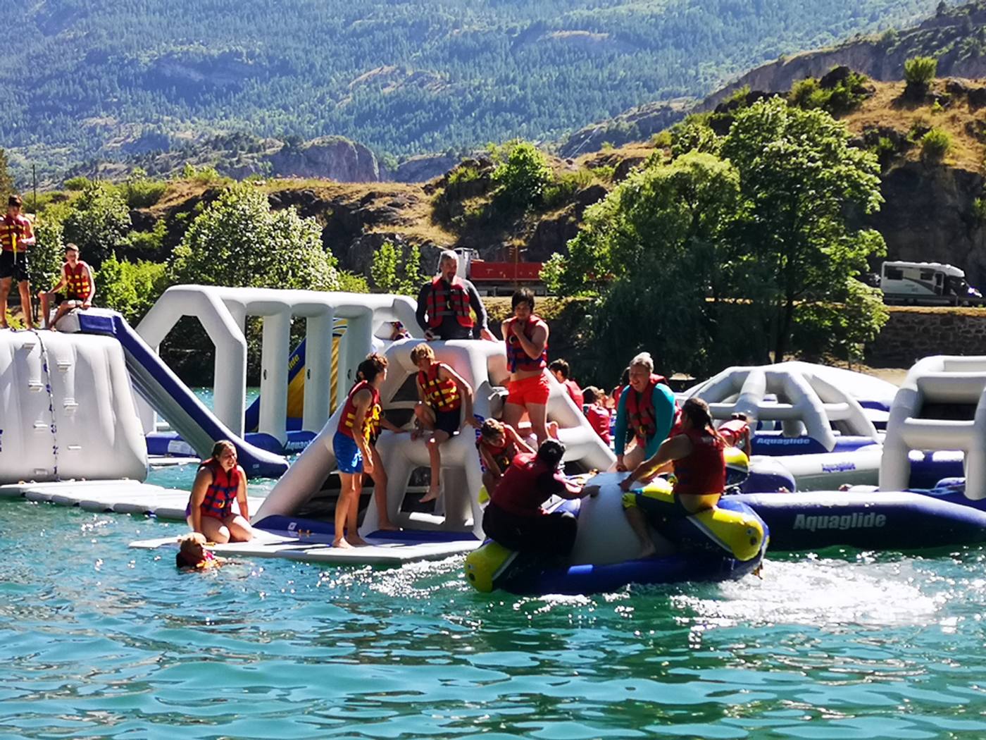 Paddling like God in the south of France