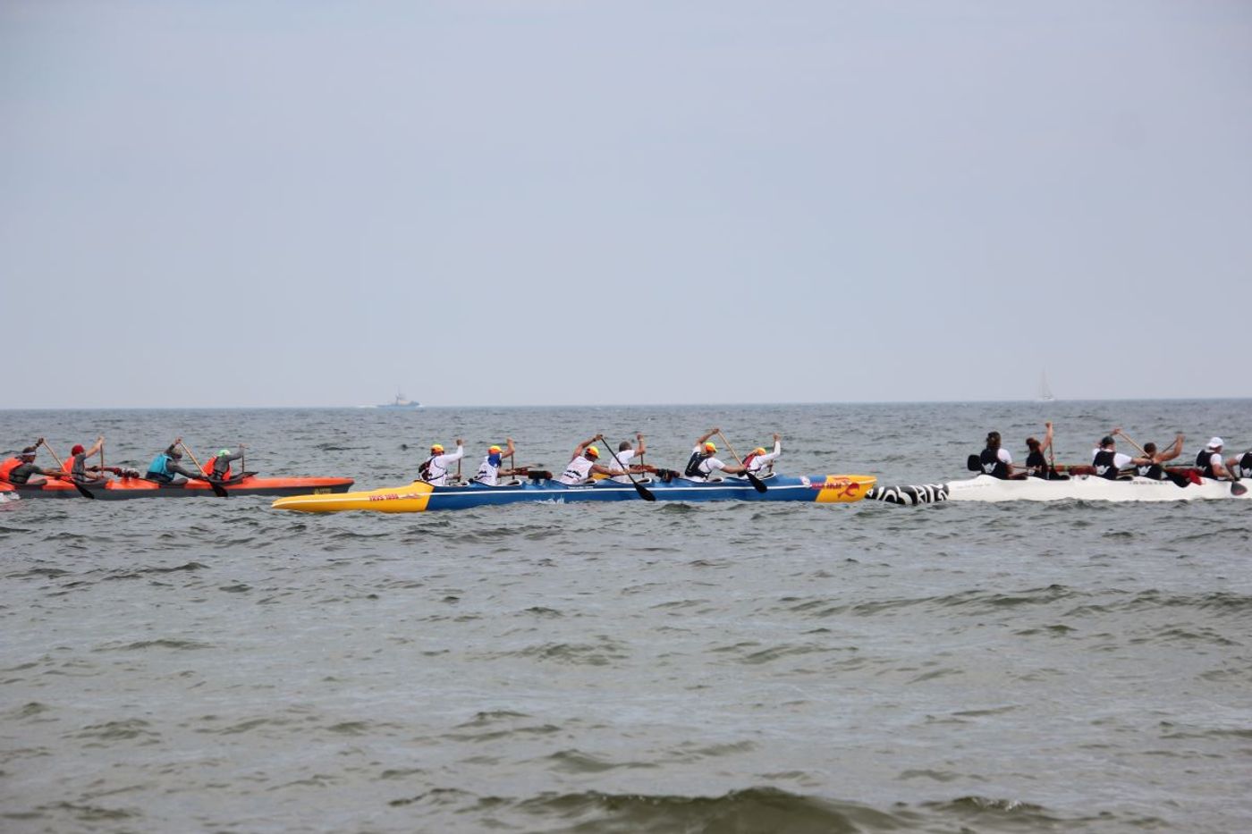 Outrigger Regatta auf der Ostsee