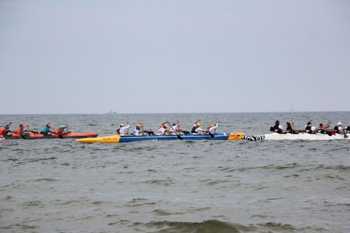 Outrigger Regatta auf der Ostsee