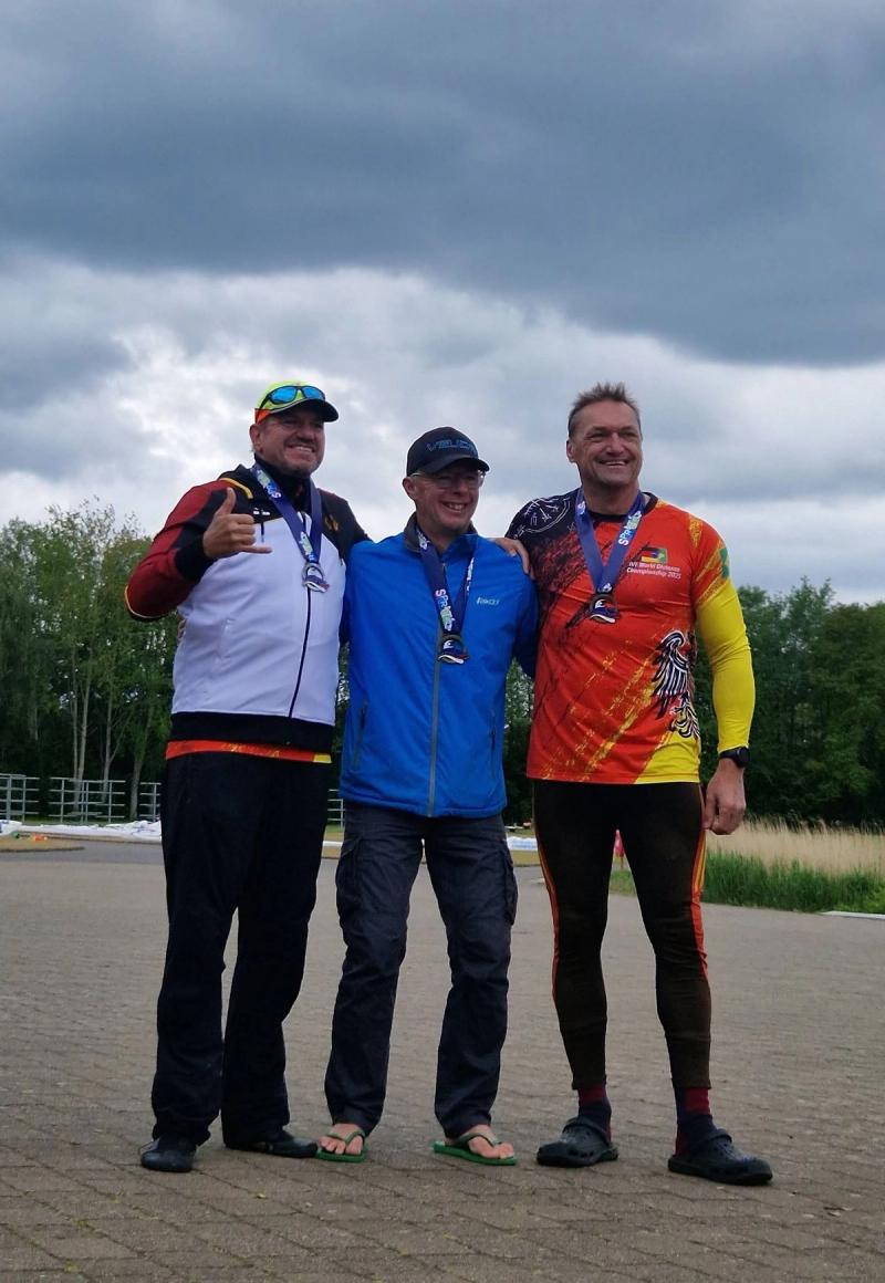 Lars Littfin (FRVS) mit Silber bei den Master 50.