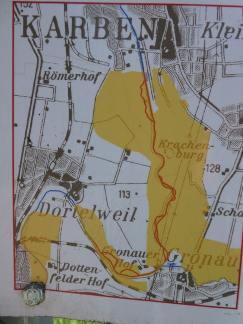 Auf den rot markierten Flussabschnitten ist die Nidda von März bis Oktober gesperrt