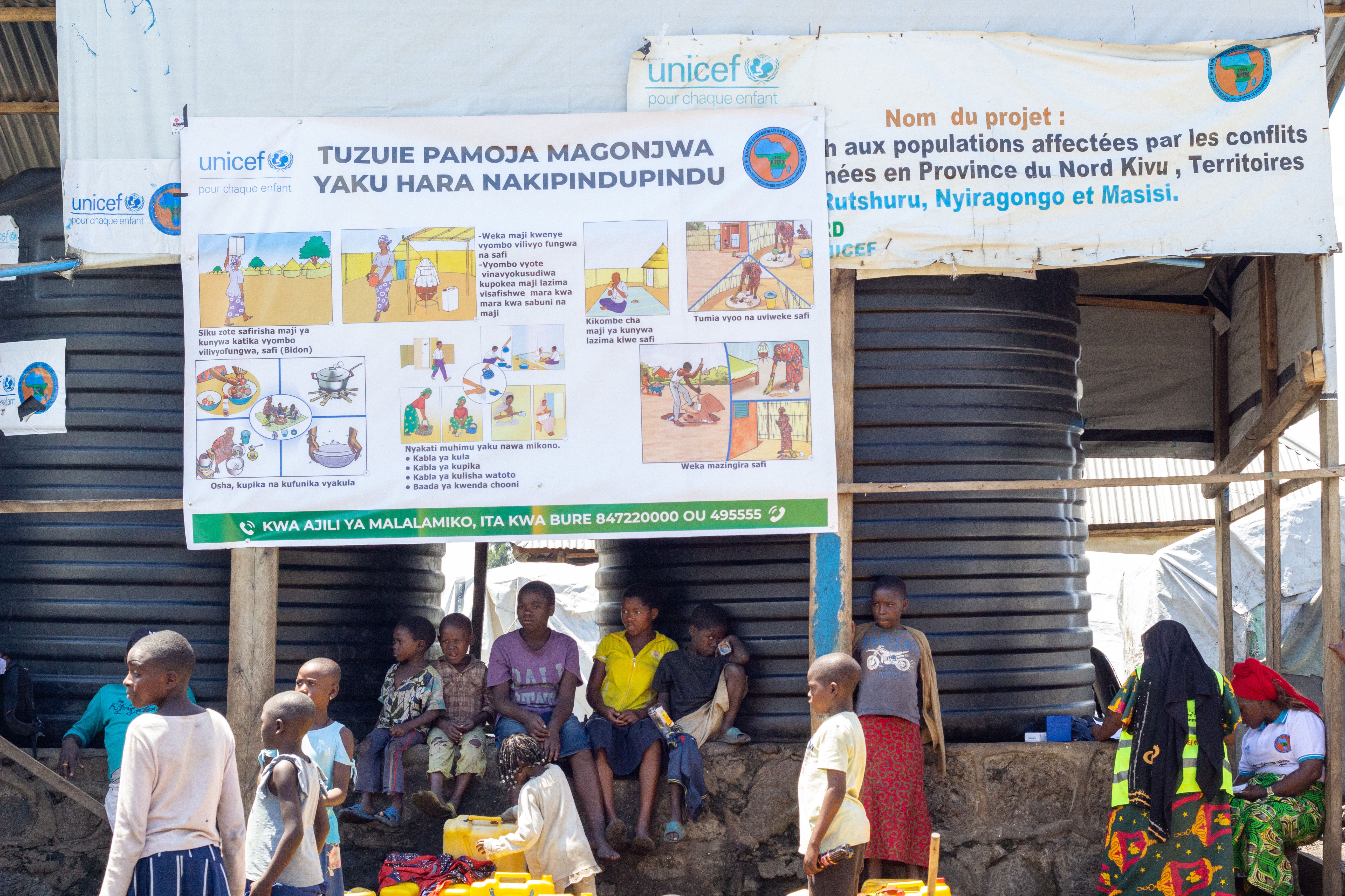 réponse au choléra dans les zones difficilement accessibles en 2022 par l’ONG BIFERD