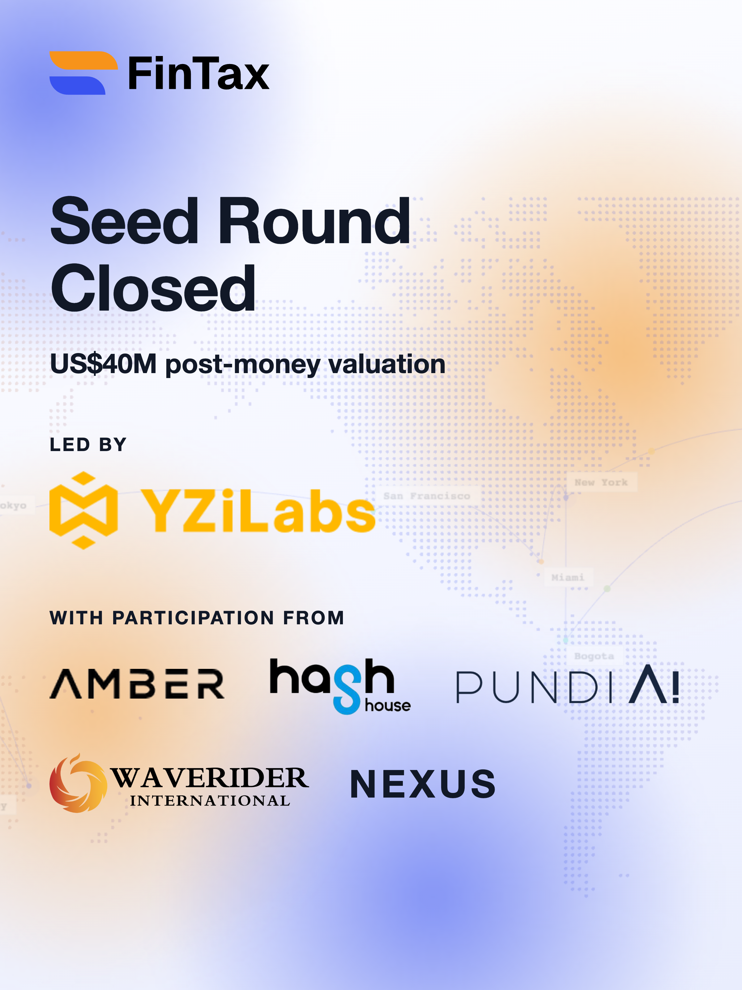 EASY Residency S4 by YZi Labs Leads Investment, FinTax Completes Seed Round