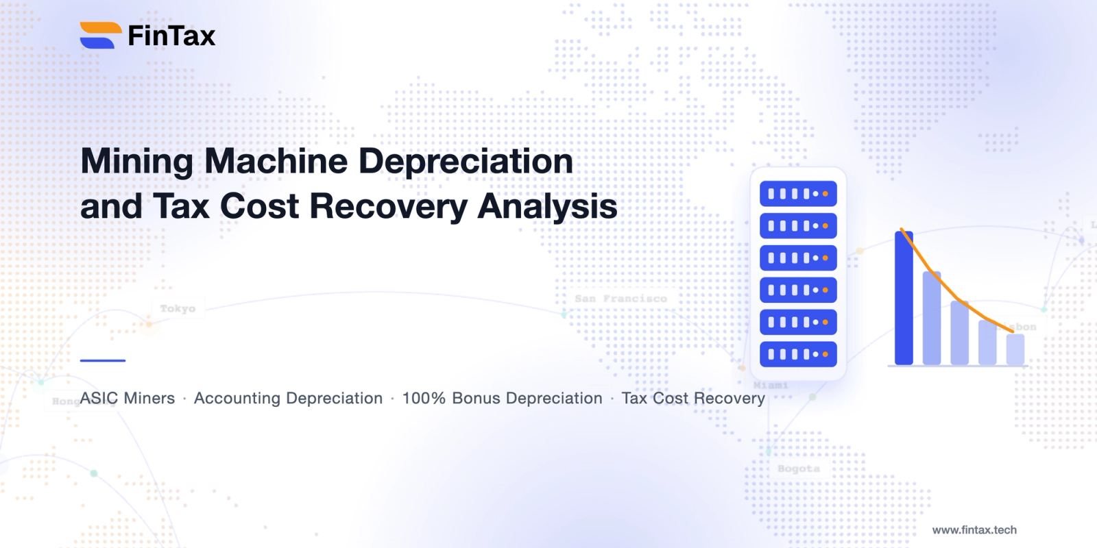 Mining Machine Depreciation and Tax Cost Recovery Analysis
