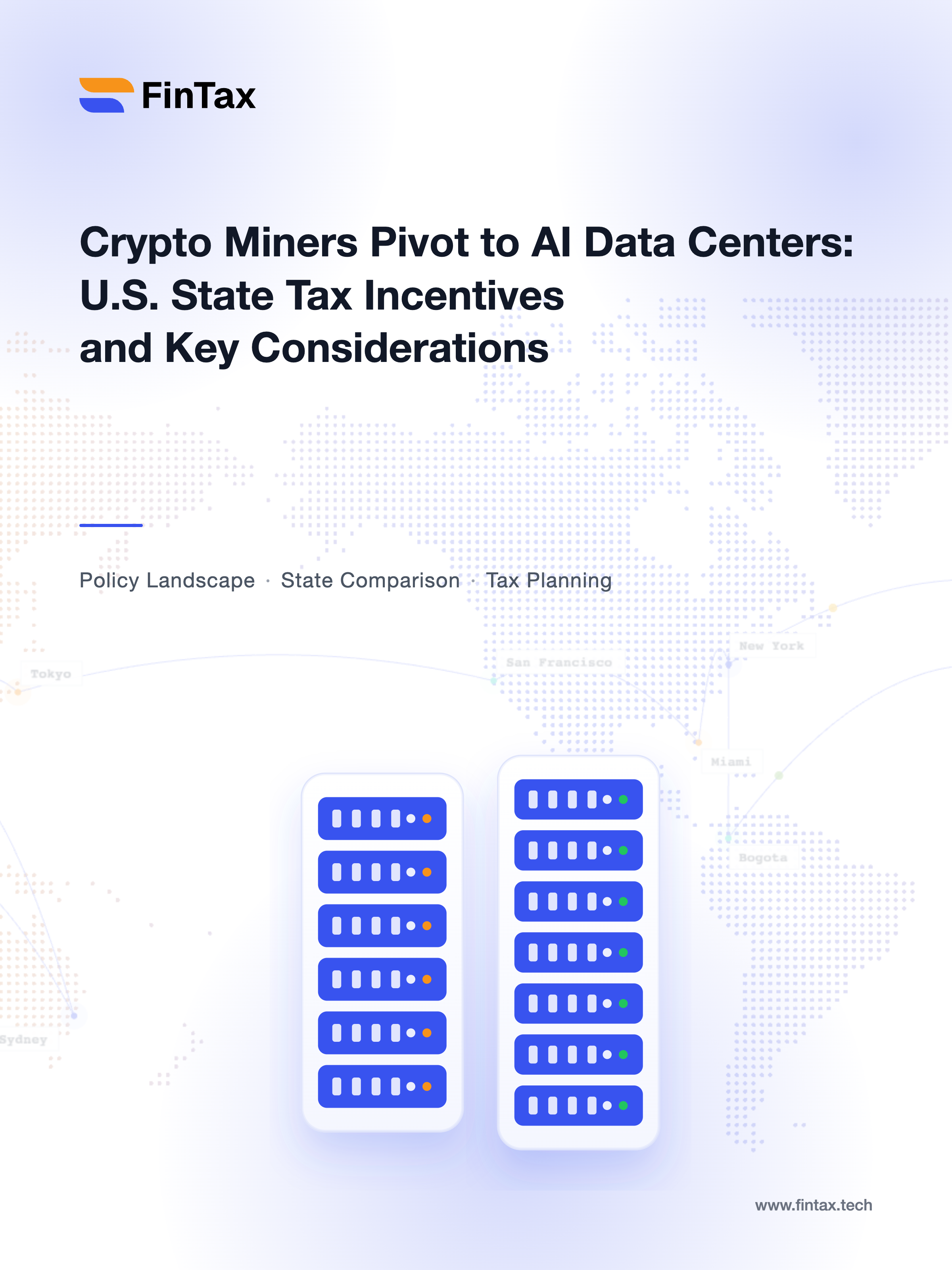Crypto Miners Pivot to AI Data Centers: U.S. State Tax Incentives and Key Considerations