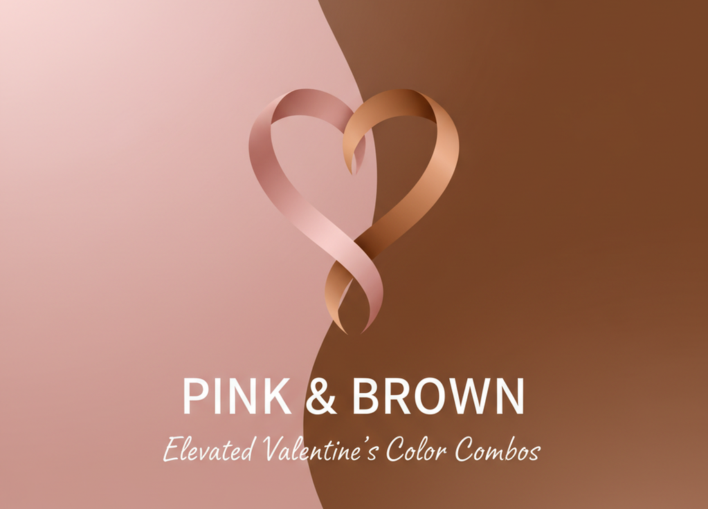 Pink and Brown: Elevated Valentine's Color Combos for Stylish Outfits