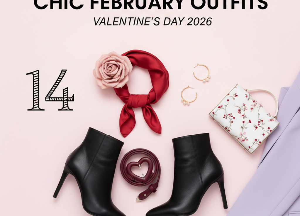 14 Chic February 2026 Outfits for Valentine's Day