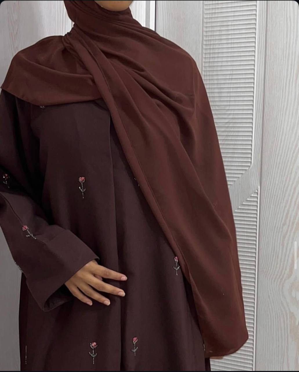 silk abaya