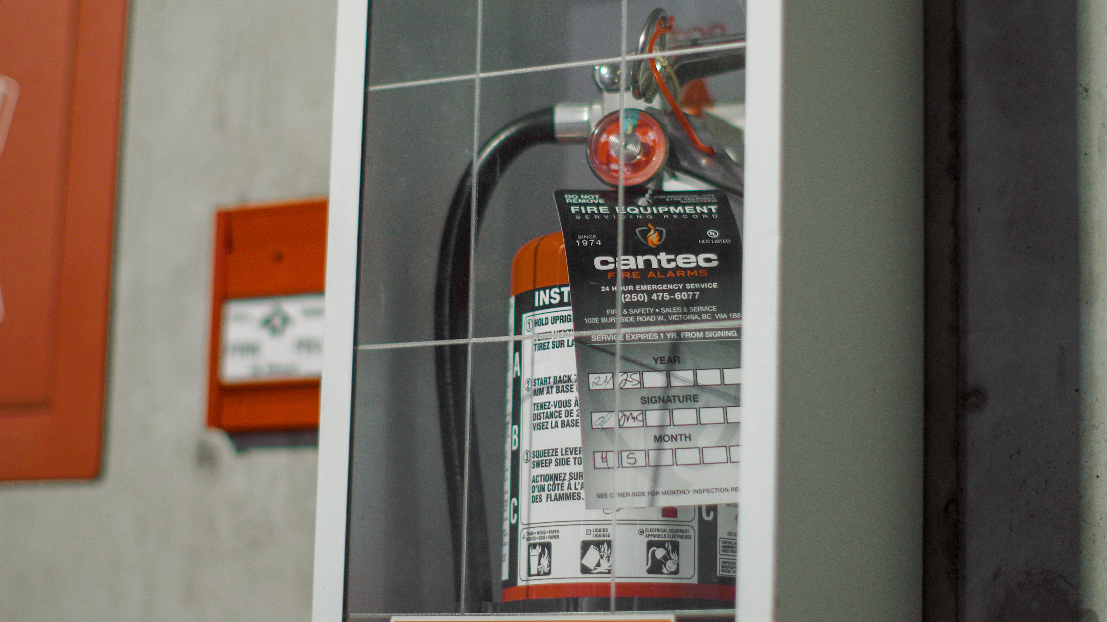 Cantec fire safety equipment