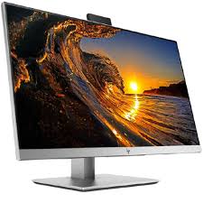 Hp EliteDisplay E243d 24 Inches edge to edge Monitor with HDMI VGA Display With inbuilt speaker 