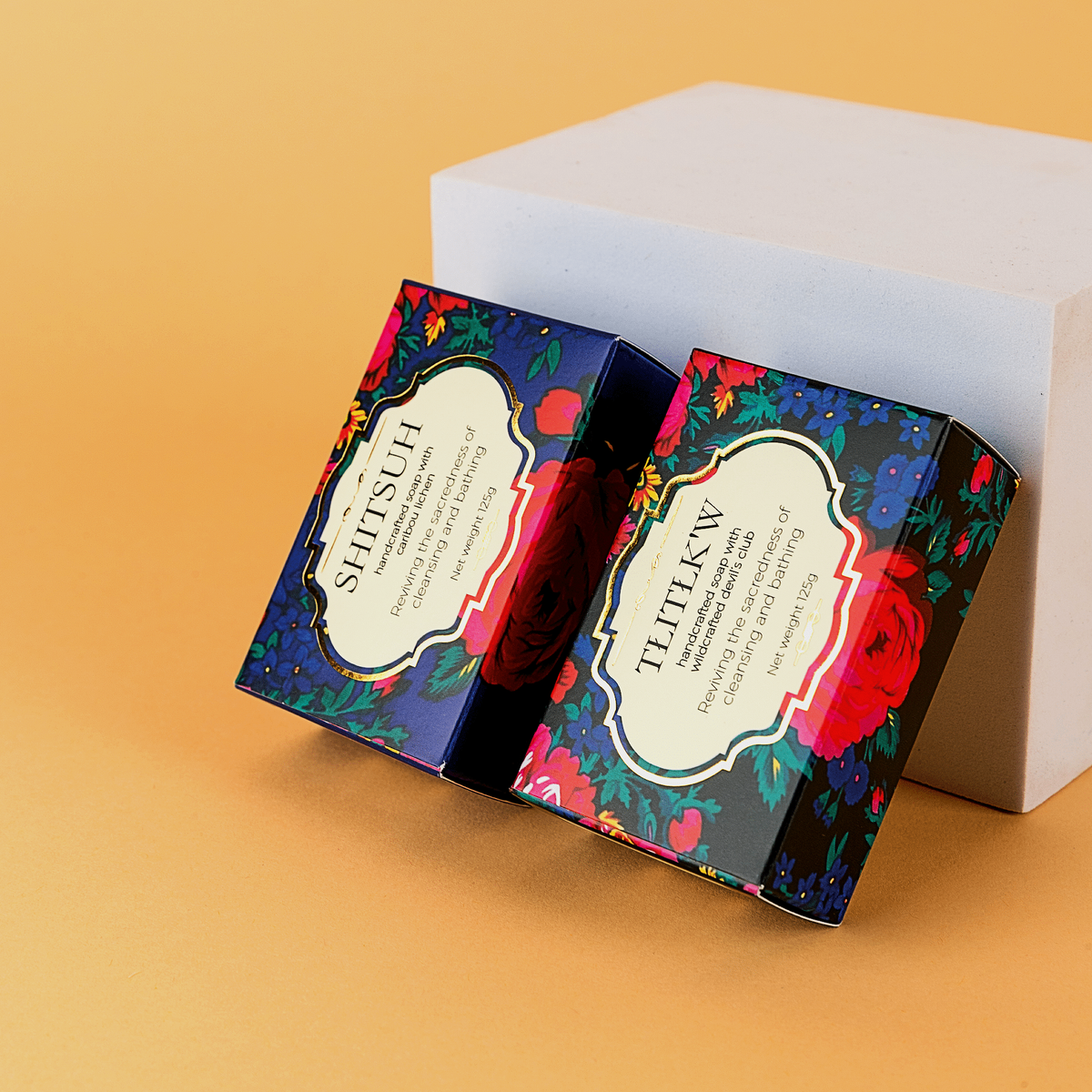 The Yukon Soaps Company packaging detail