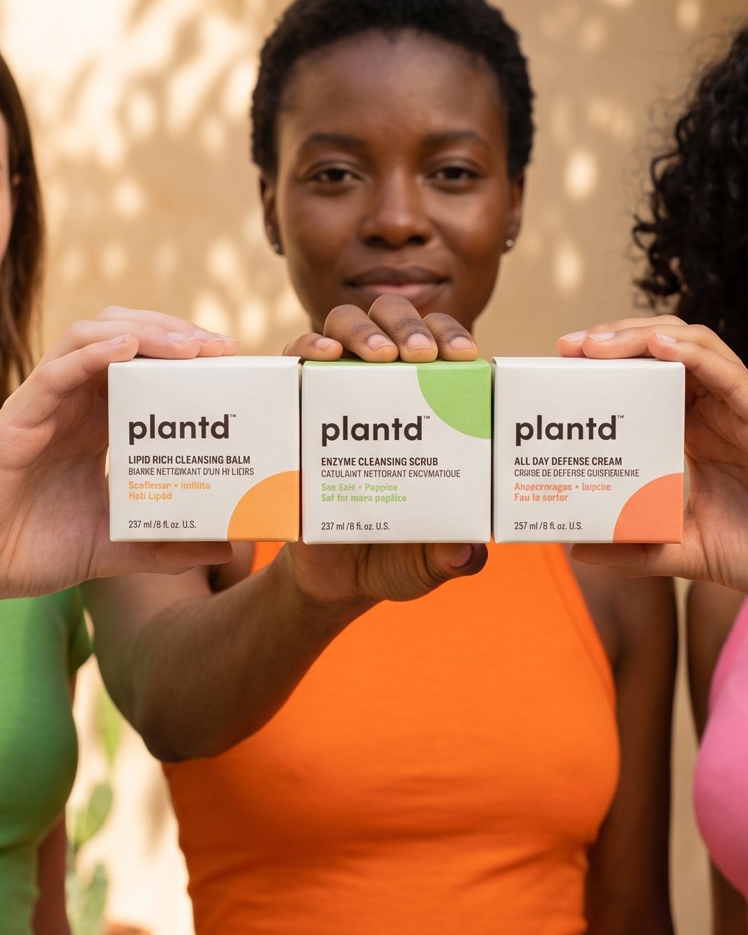 Plantd Skincare packaging