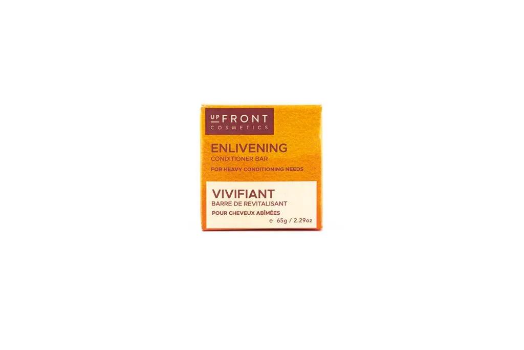 Upfront Cosmetics shampoo and conditioner bar packaging