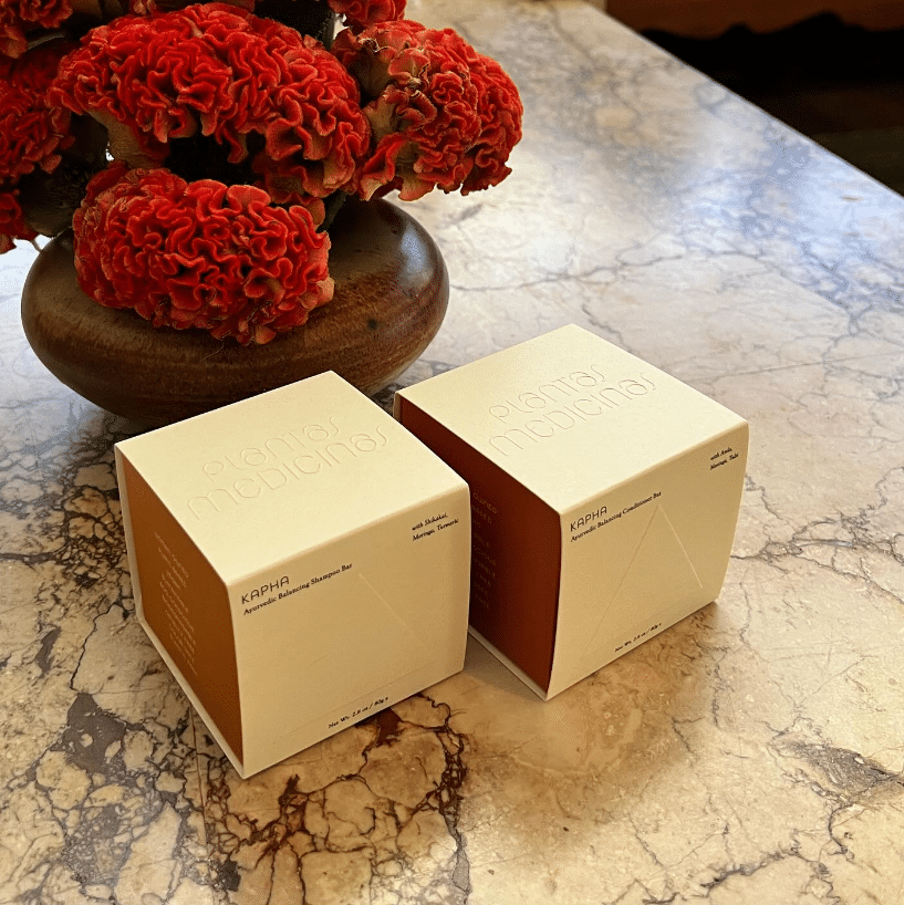Plantas Medicinas packaging production detail