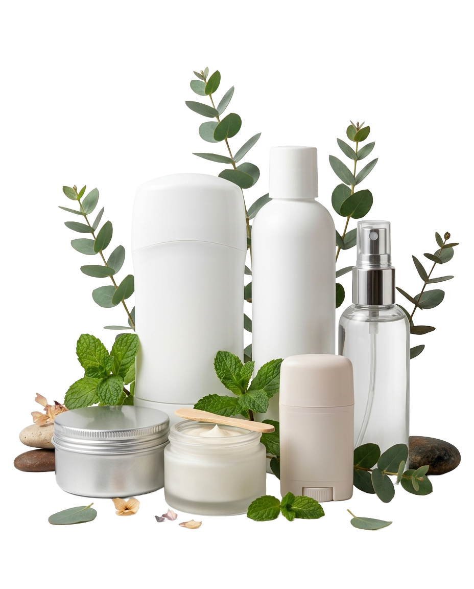 Deodorant and antiperspirant packaging