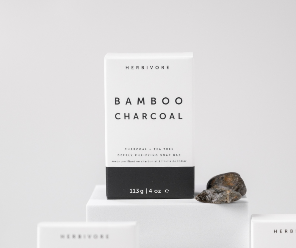 Finished Herbivore Botanicals carton made with FSC-certified paperboard