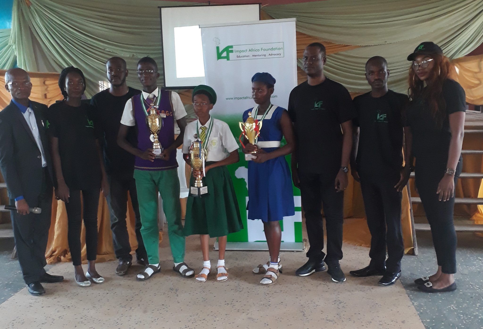 RAIN IN COLLABORATION WITH IMPACT AFRICA FOUNDATION (IAF) HOSTED 10 SCHOOLS IN OGUN STATE IN THE GRAND FINALE OF ITS 8TH ANNUAL STUDENT COMPETITION - FAME
