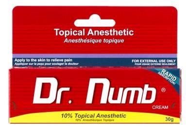 Dr.Numb (Epinephrine), Крем - анестетик, 30g