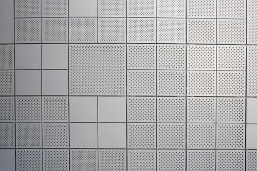 Grey tile pattern