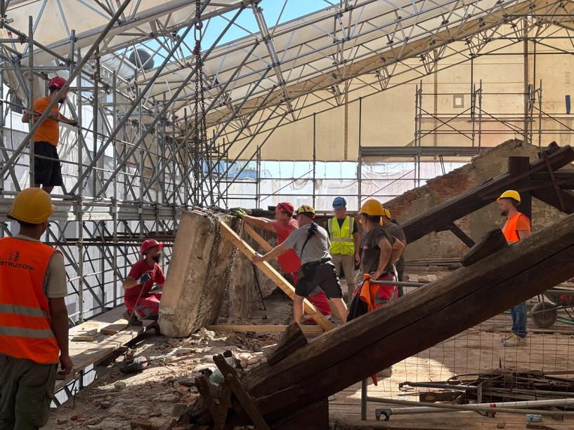 Foto di cantiere
