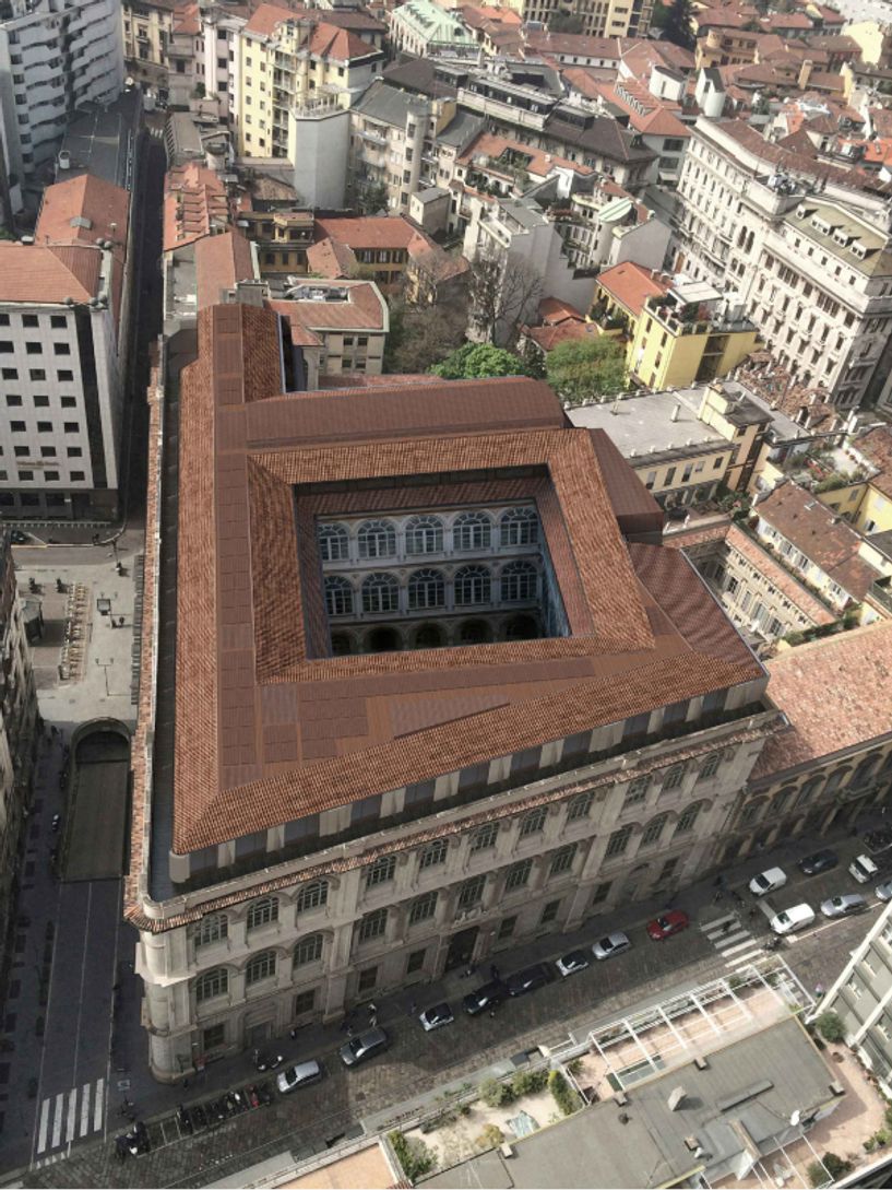 Render della copertura