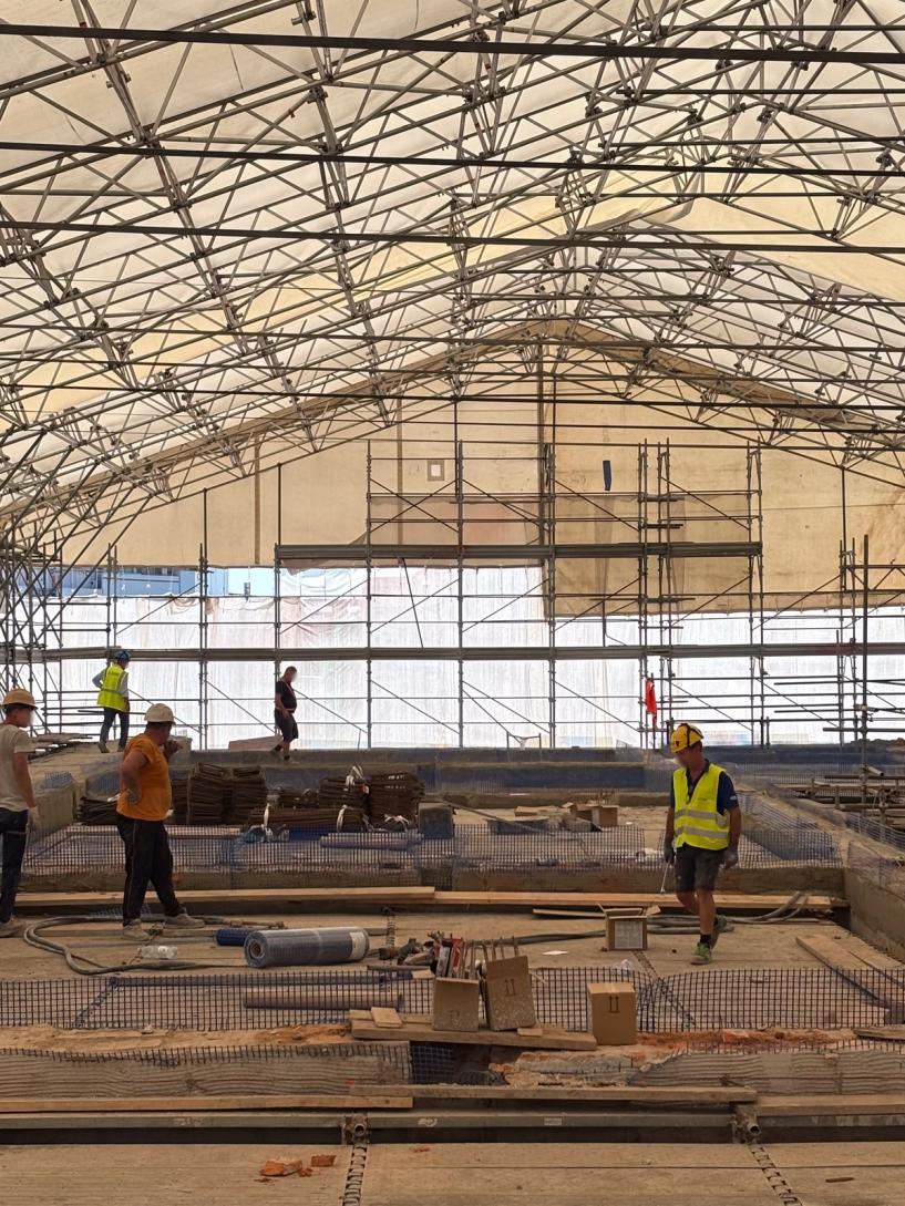 Foto di cantiere