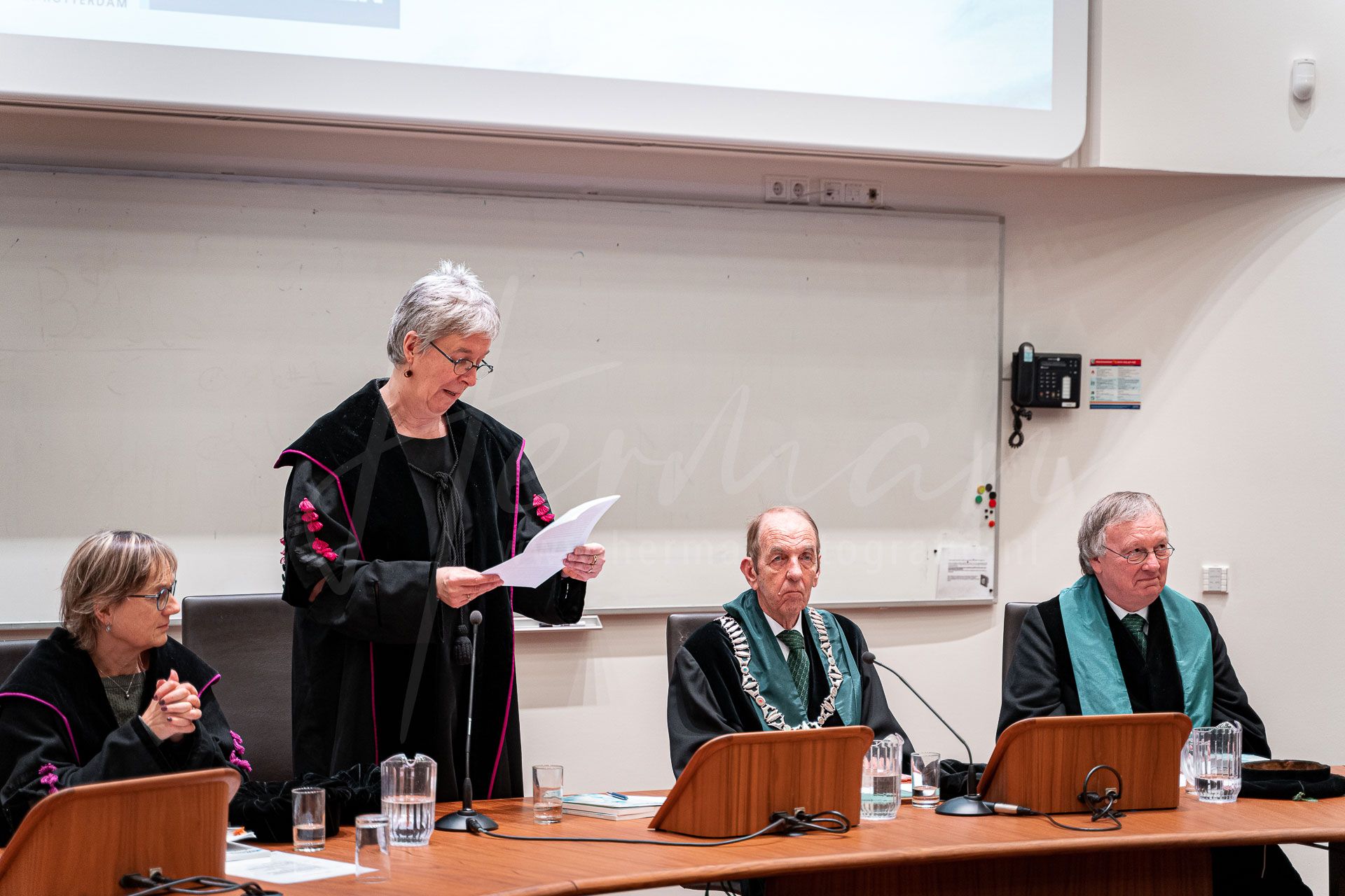 Promotie fotograaf 5 Rotterdam phd Erasmus Universiteit Doctoraat Herman Fotografie