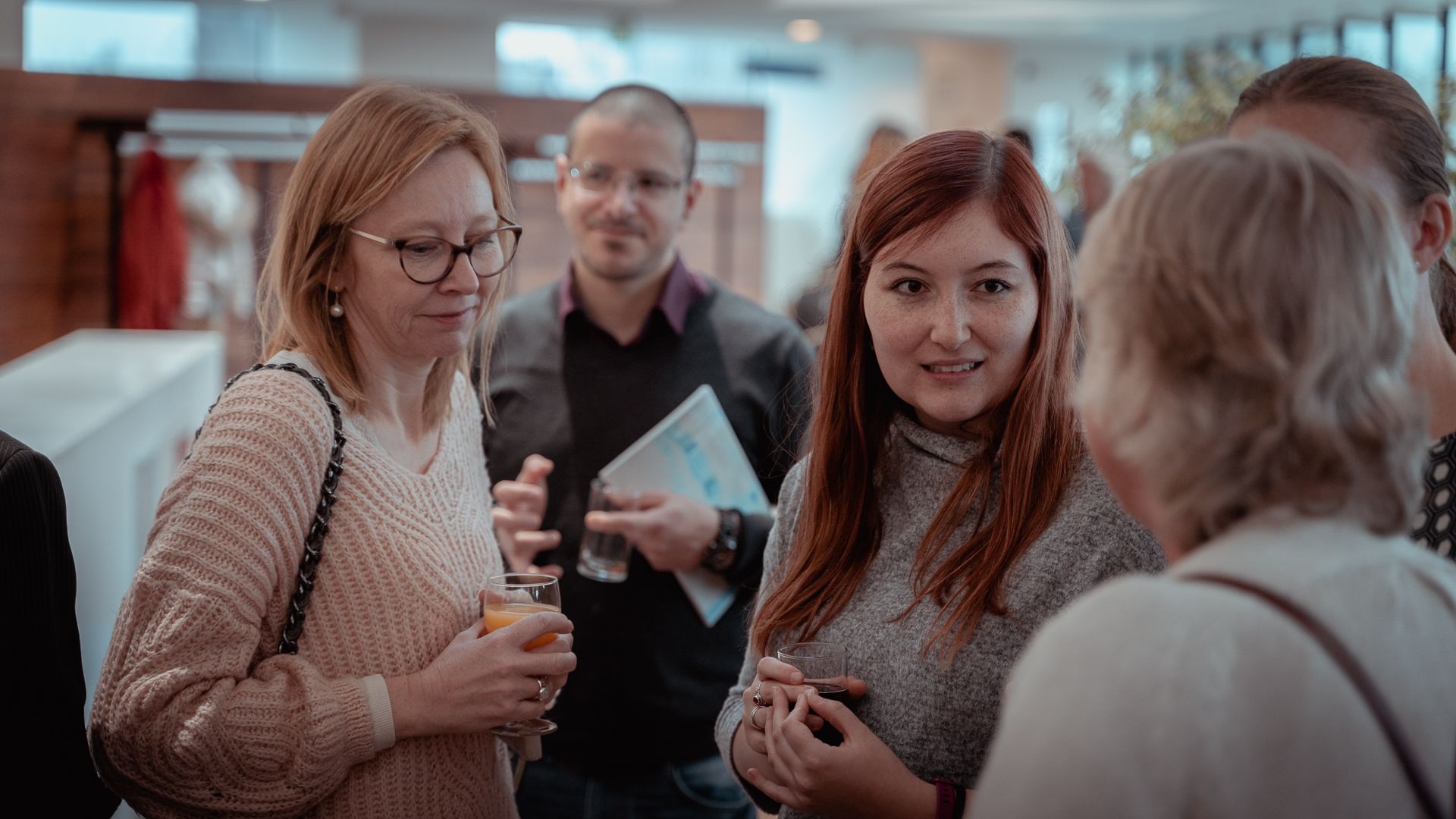 Receptie na PhD promotie plechtigheid