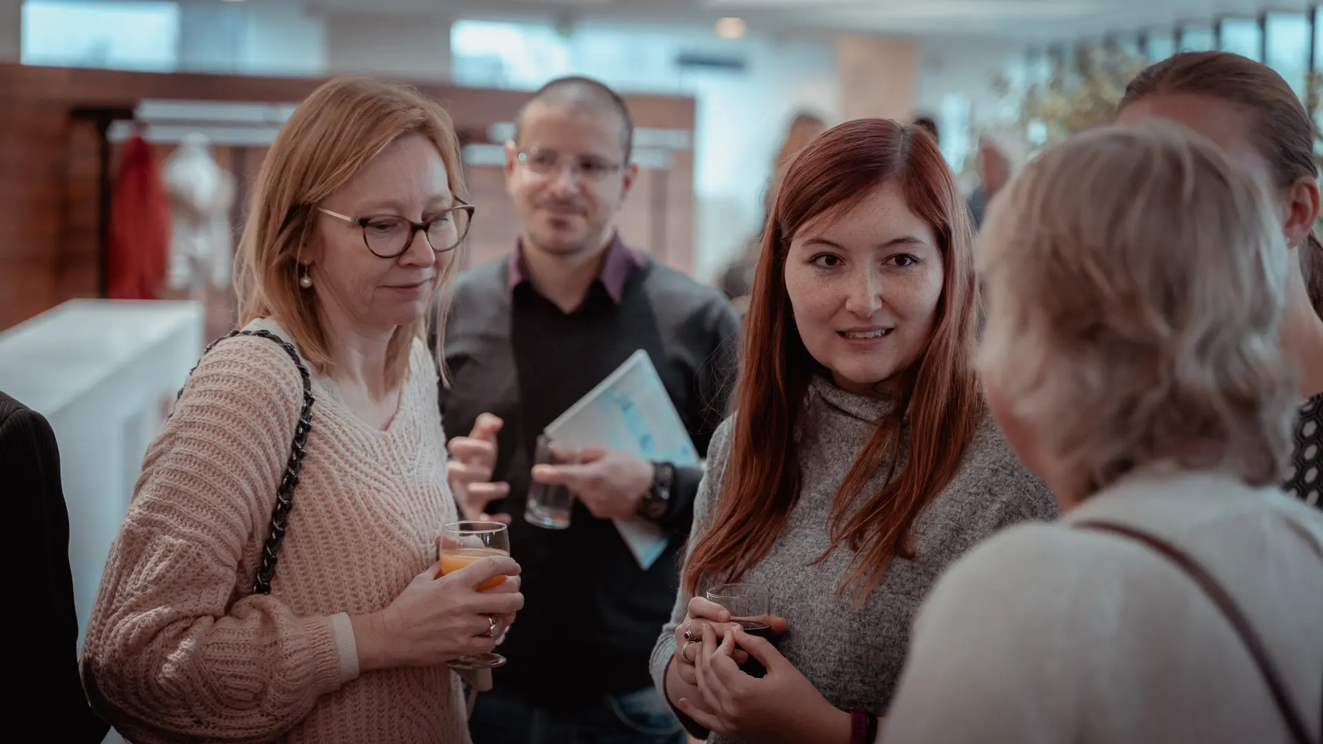 Receptie na PhD promotie plechtigheid