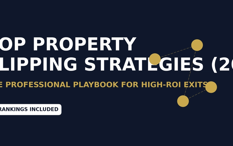 Best Property Flipping Strategies 2026: The Professional UK Playbook