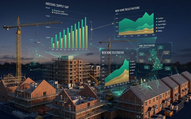 UK Housing Supply Statistics 2026: New Builds, Planning, and the Supply Gap