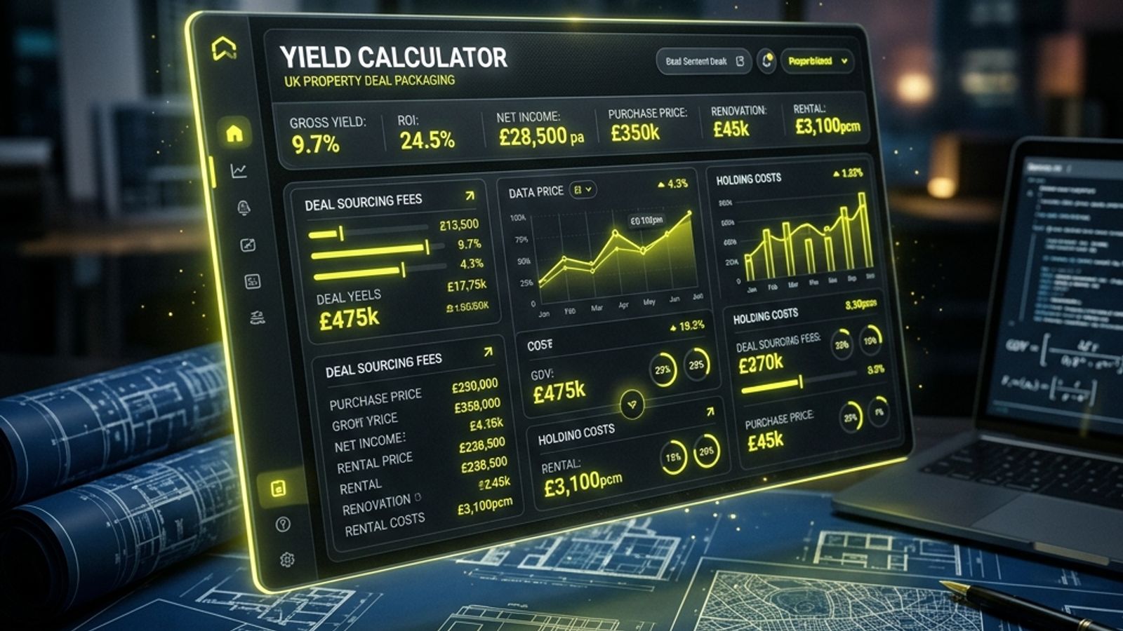 Deal Packaging Yield Calculator UK: Why Gross Yield Is Lying To You