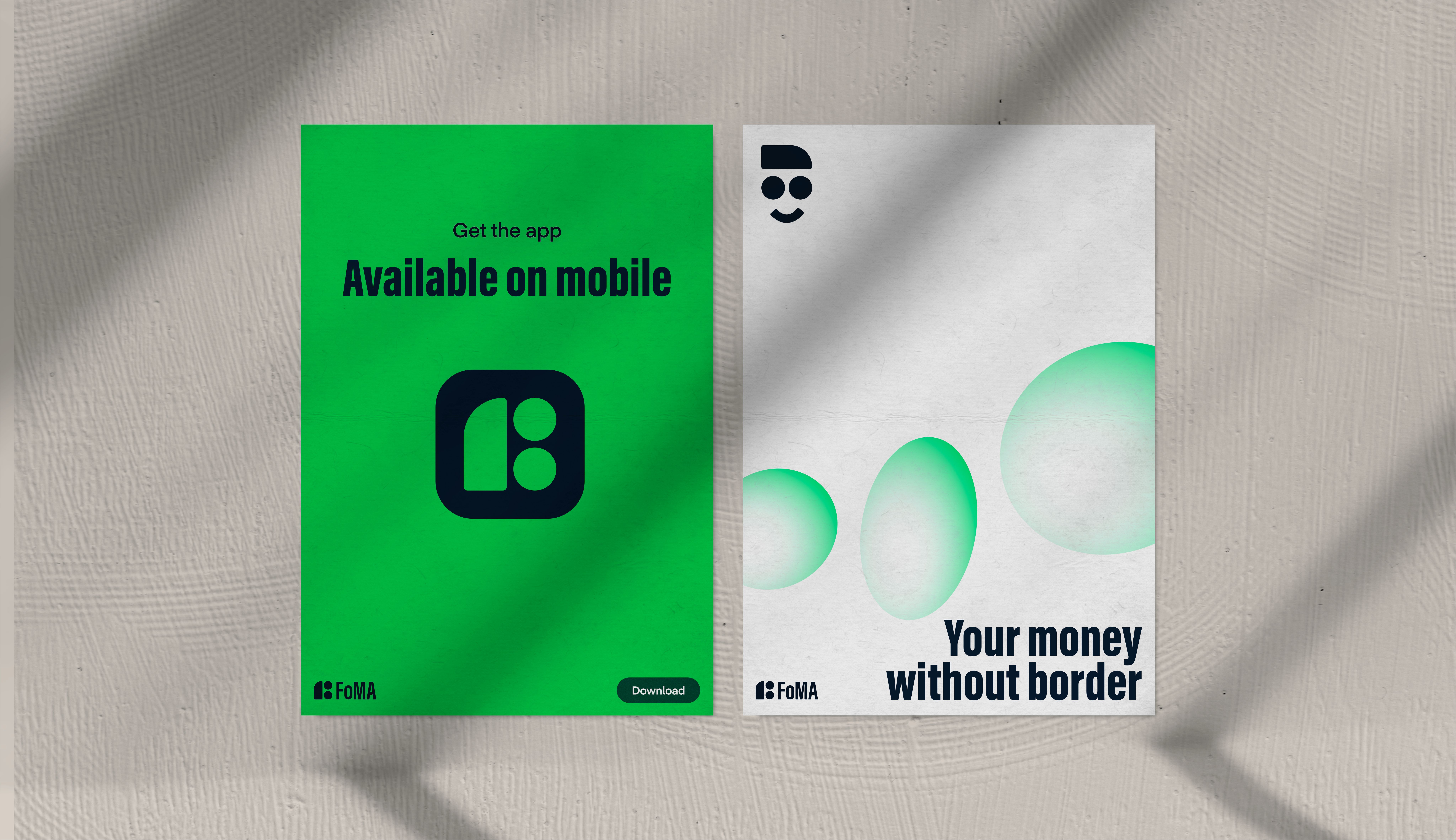 FoMA poster mockups