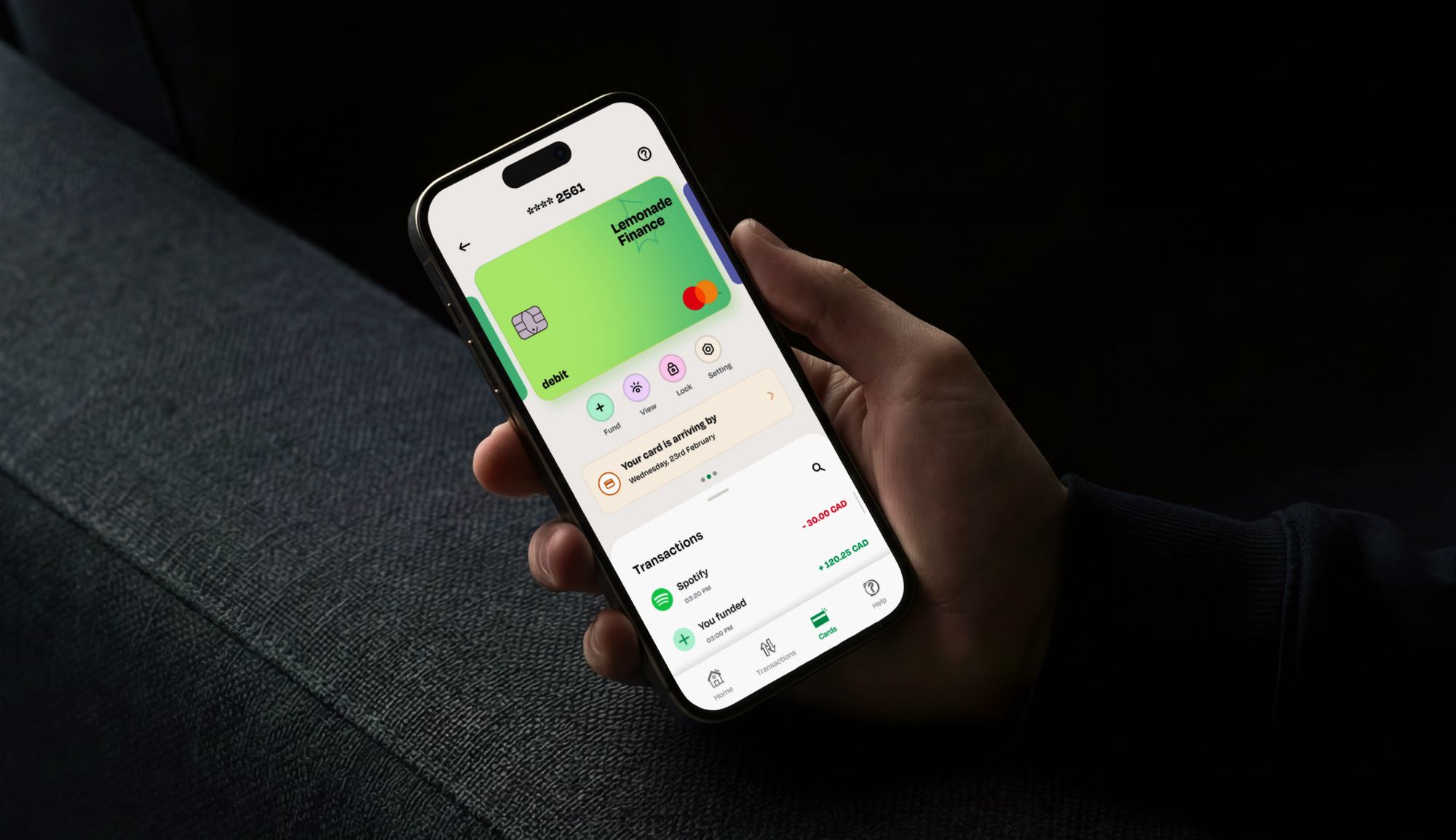 Lemfi app in hand