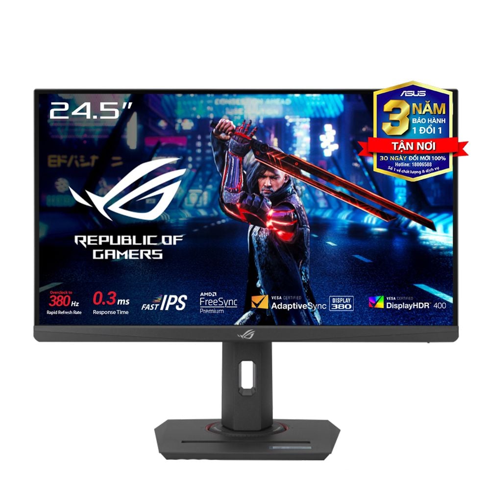 Màn hình ASUS ROG Strix XG259QNS 25" Fast IPS 380Hz chuyên game - [object Object] - Nexora Gaming - Màn hình ASUS ROG Strix XG259QNS 25" Fast IPS 380Hz chuyên game