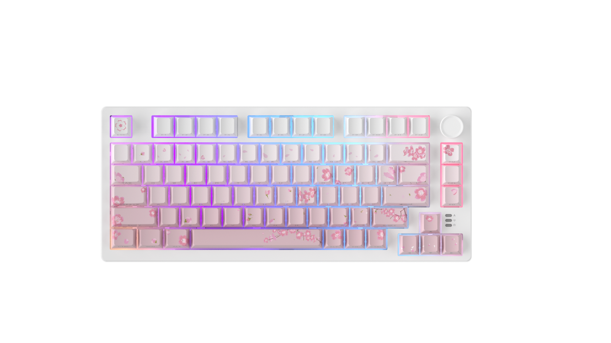 Bàn phím cơ DareU EK75 Pro Sakura Pink Dream switch - [object Object] - Nexora Gaming - Bàn Phím Cơ DareU EK75 Pro Sakura Pink Dream Switch | Bàn Phím Cơ 75% Hot-Swap | Nexora Gaming