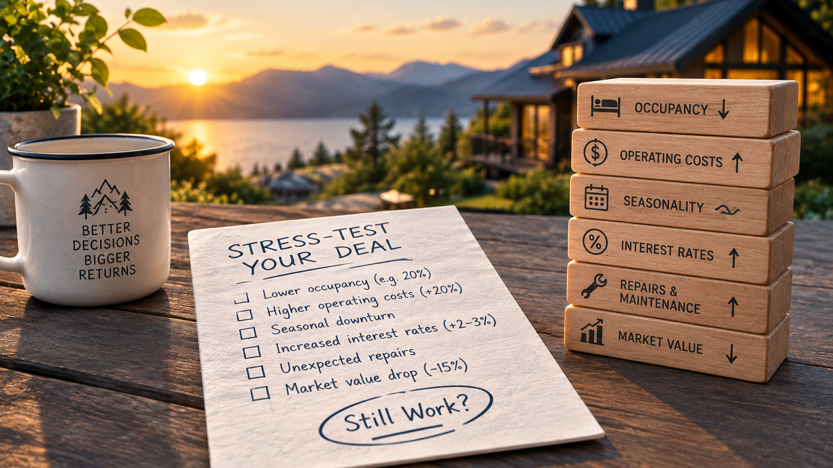 Short-Term Rental Underwriting: How to Stress Test a Deal?