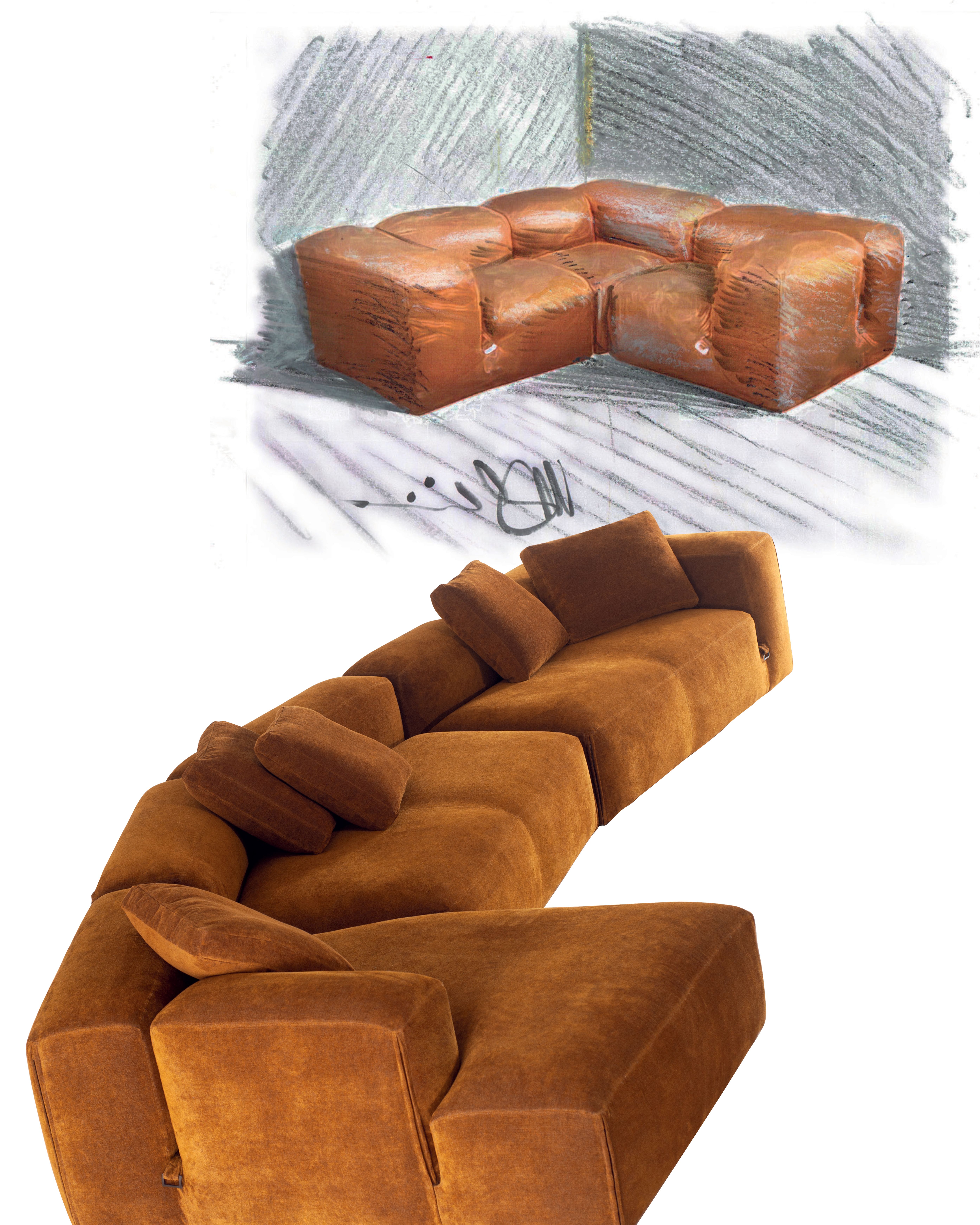 PIN–UP | MARIO BELLINI SUPERSIZES HIS MODERN CLASSIC LE MURA FOR