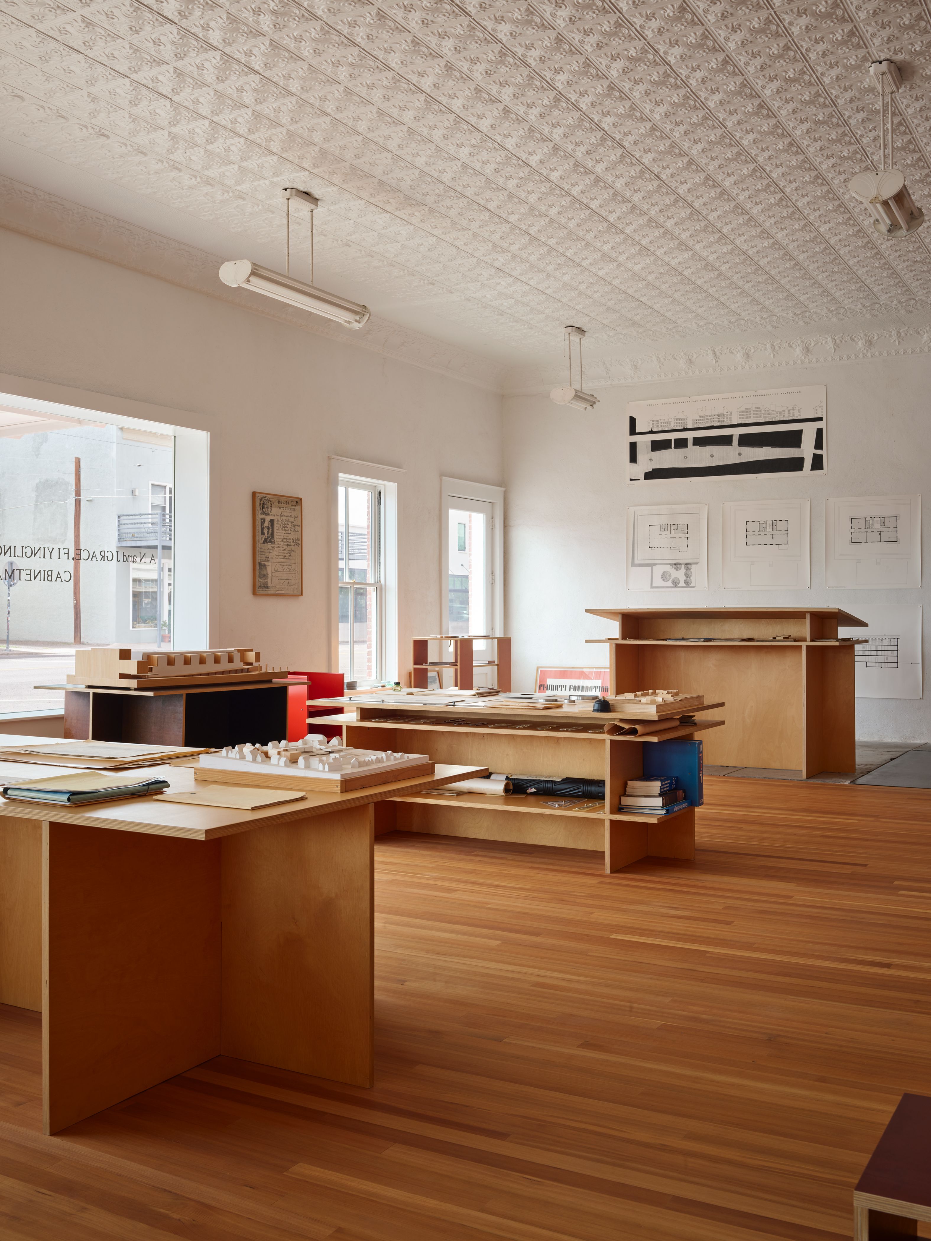 PIN–UP | JUDD'S RESTORED ARCHITECTURE OFFICE BRINGS HIS VISION
