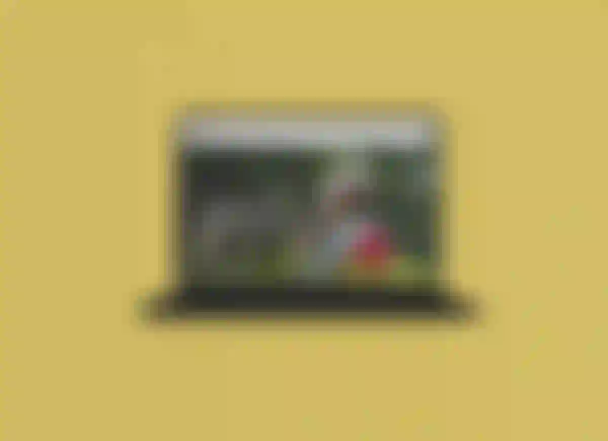 Website mockup of a laptop showing the hero section for the Humanity Research Consultancy website