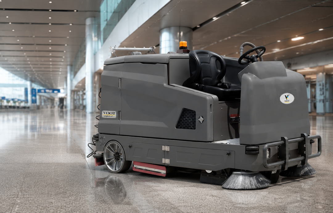 Scrubber + Sweeper with Vacuum