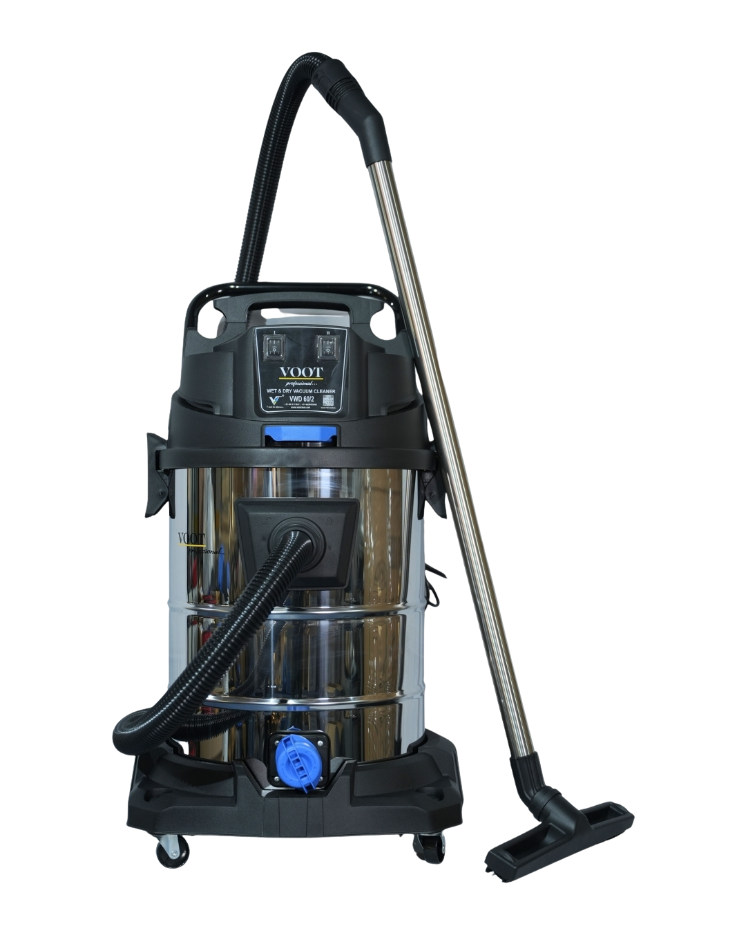 VWD 60/2 Professional Wet and Dry Vacuum Cleaner 3