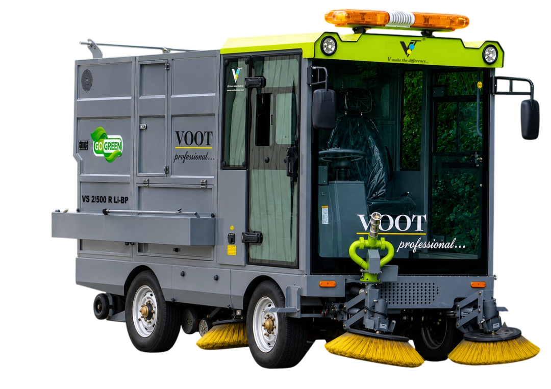 VS 2/500 R Li-Bp — (3 in 1) Industrial Sweeper