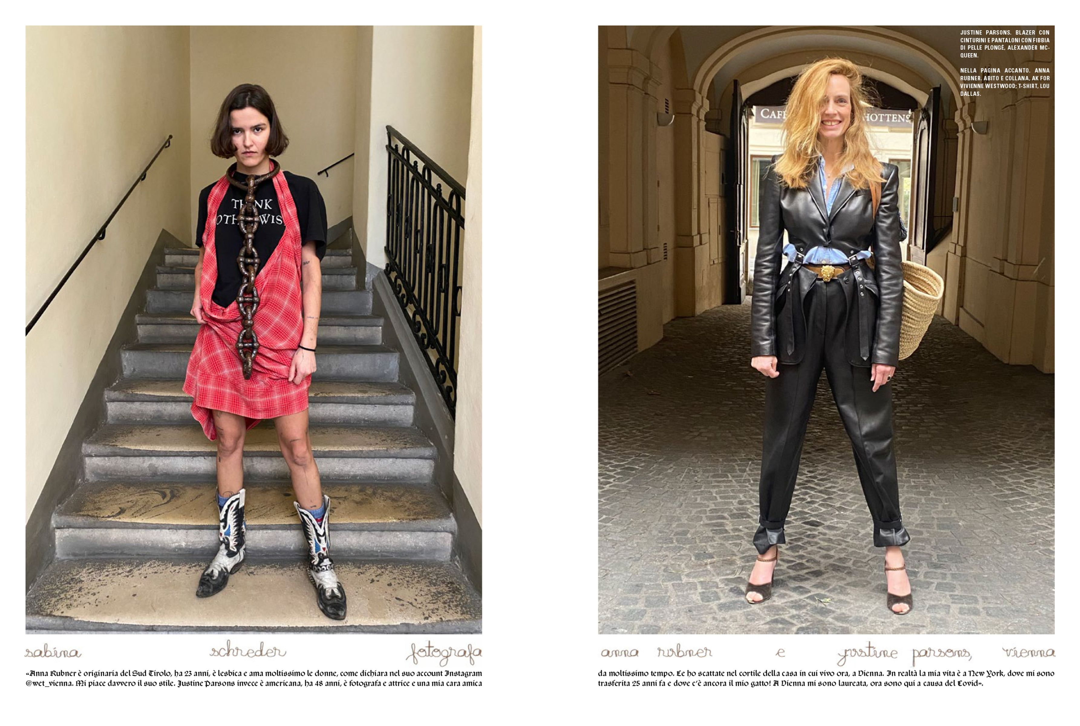 Vogue Italia - Sabina Schreder styled by Sabina Schreder