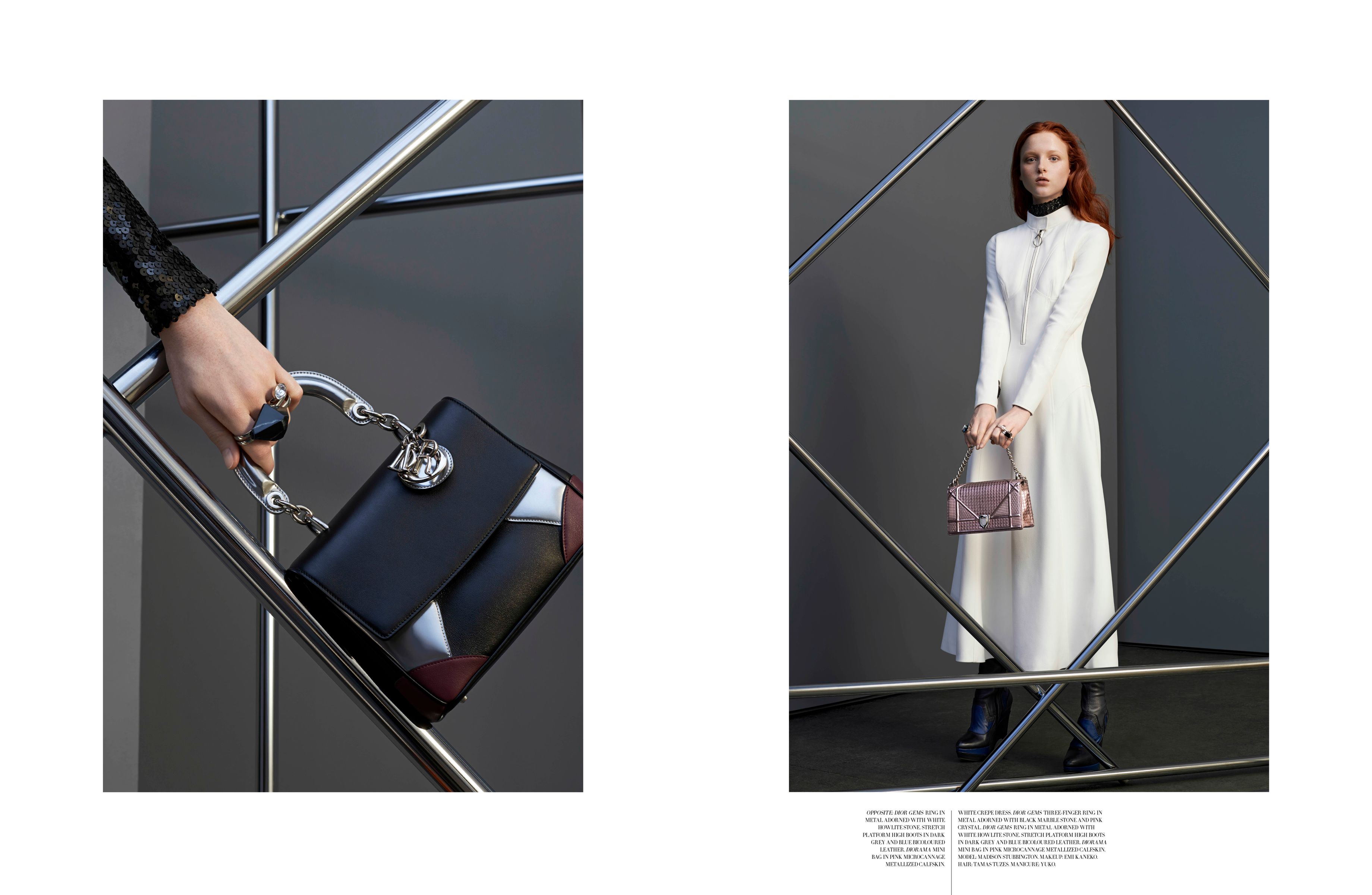 Dior Magazine - marton perlaki styled by Sabina Schreder
