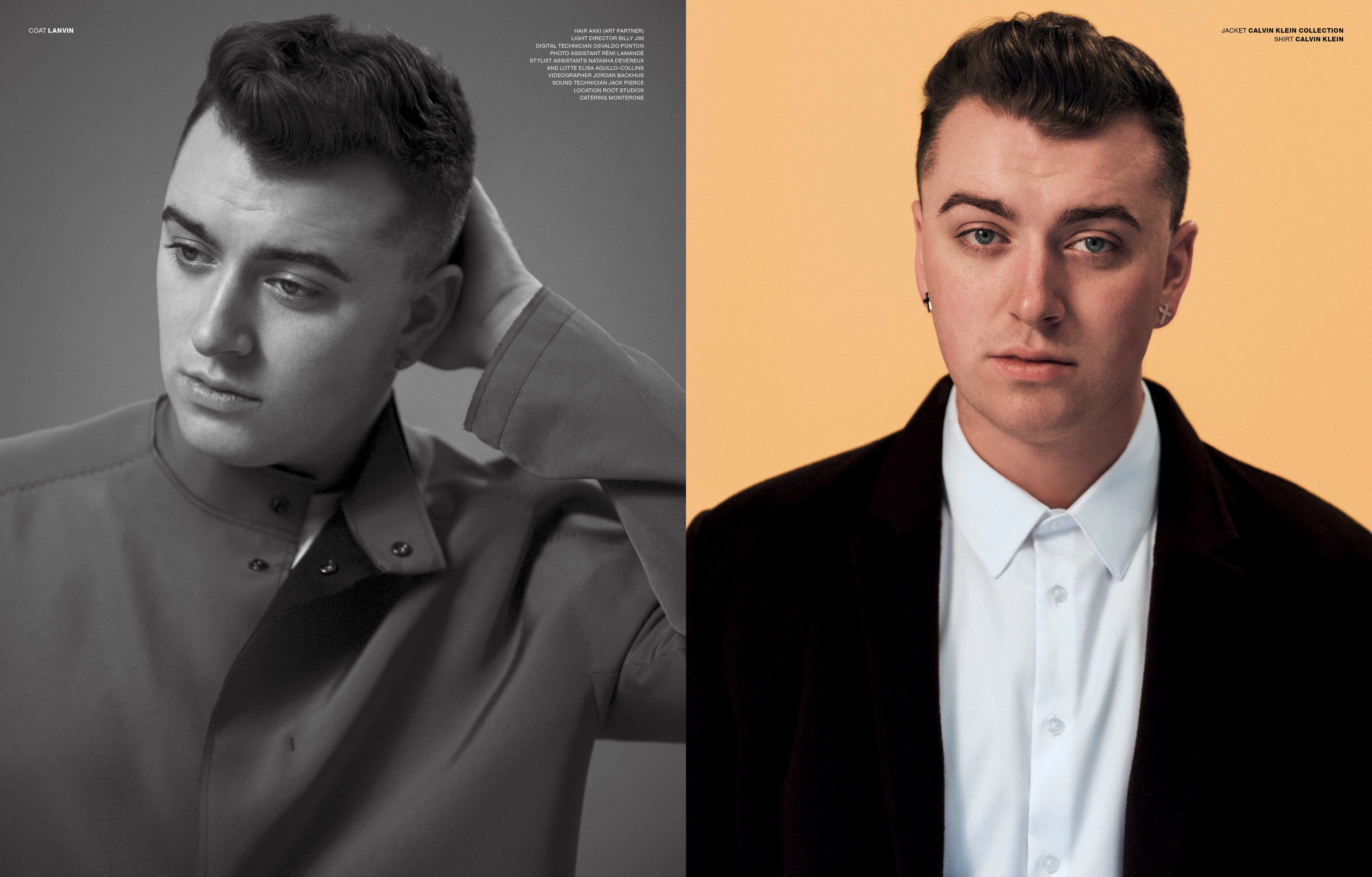 V Man - Sam Smith by Max von Gumppenberg & Patrick Bienert styled by Sabina Schreder