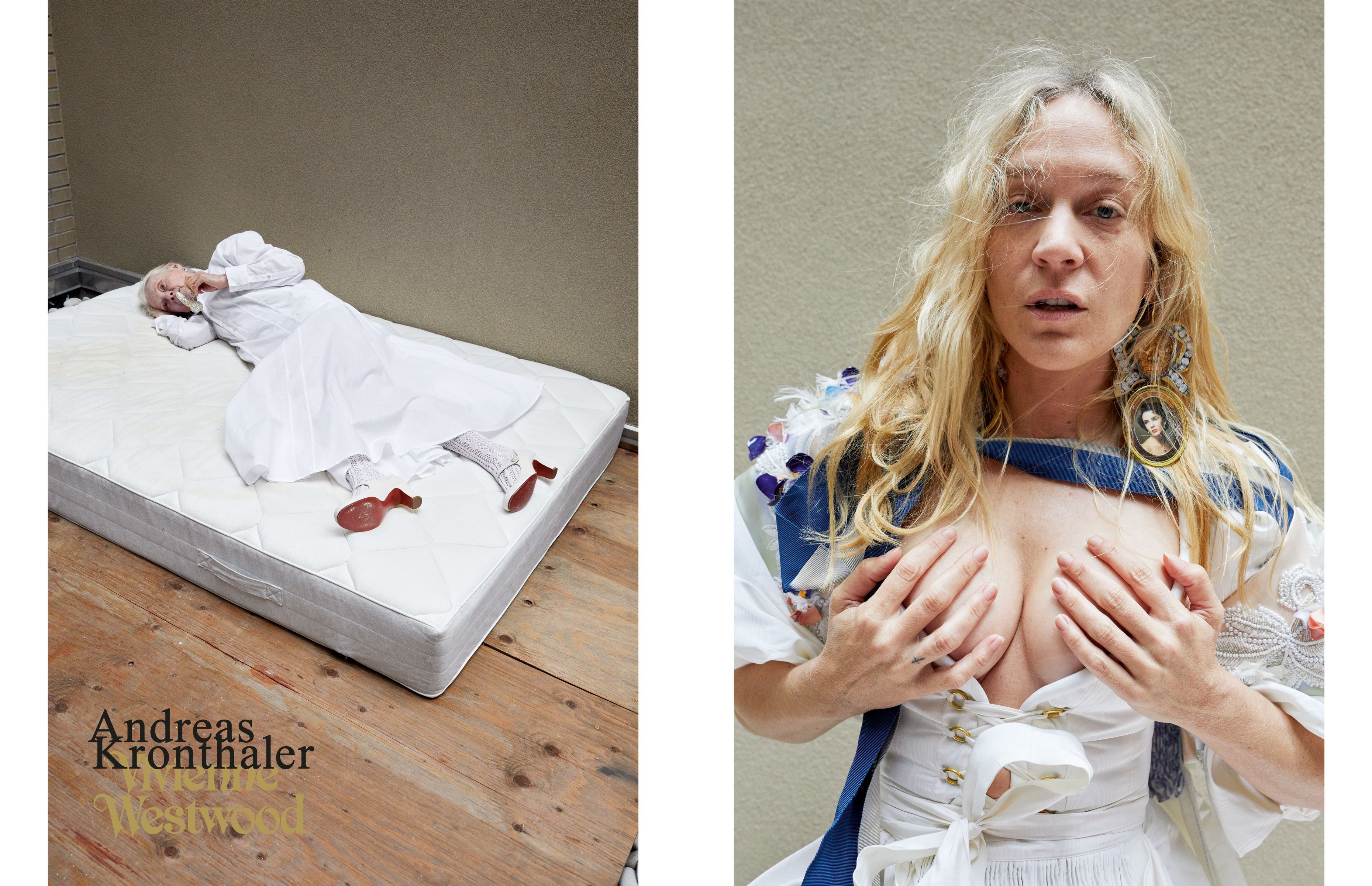 Andreas Kronthaler for Vivienne Westwood S/S 2018 - juergen teller styled by Sabina Schreder