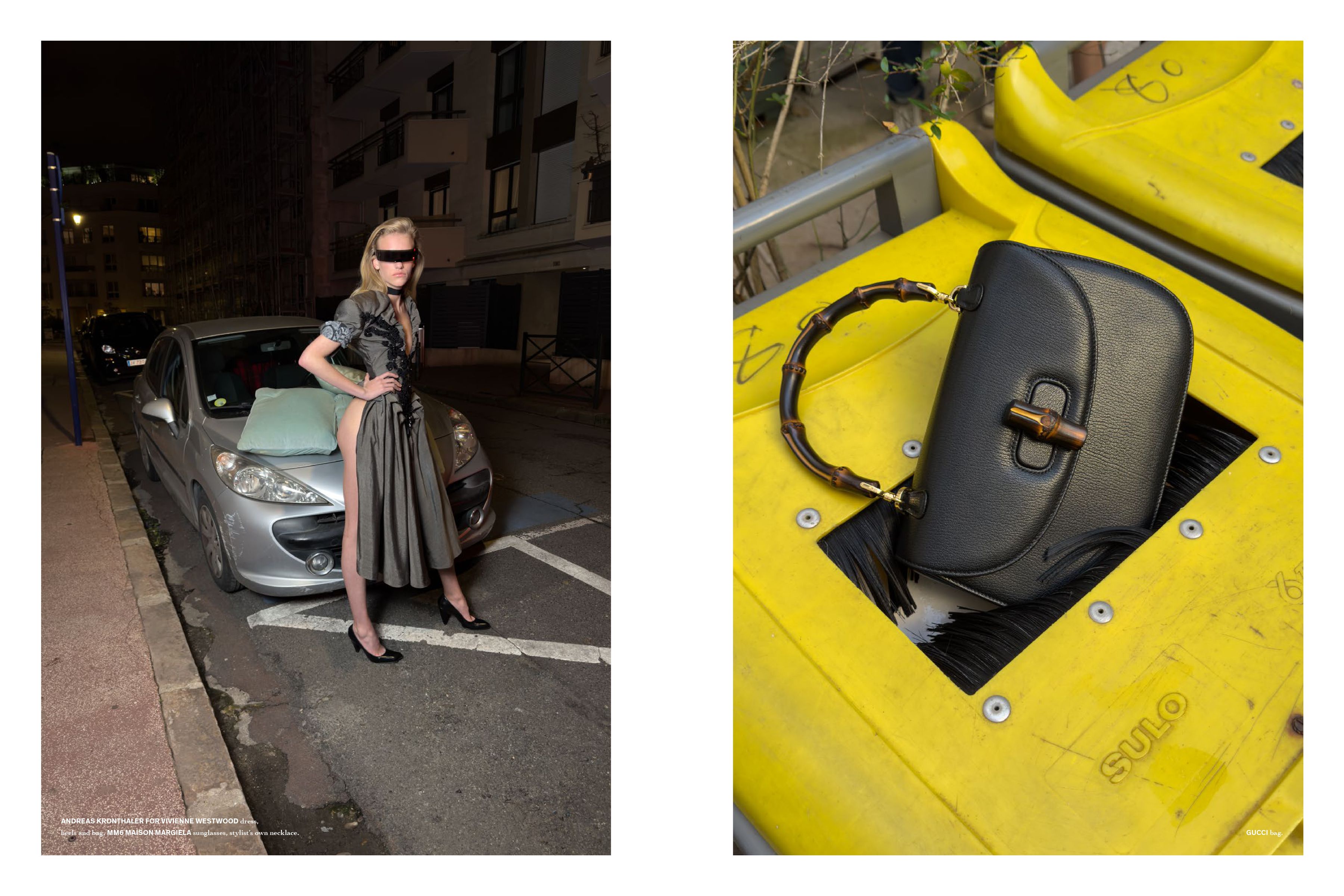 EXHIBITION MAGAZINE - Daniel Roche styled by Sabina Schreder