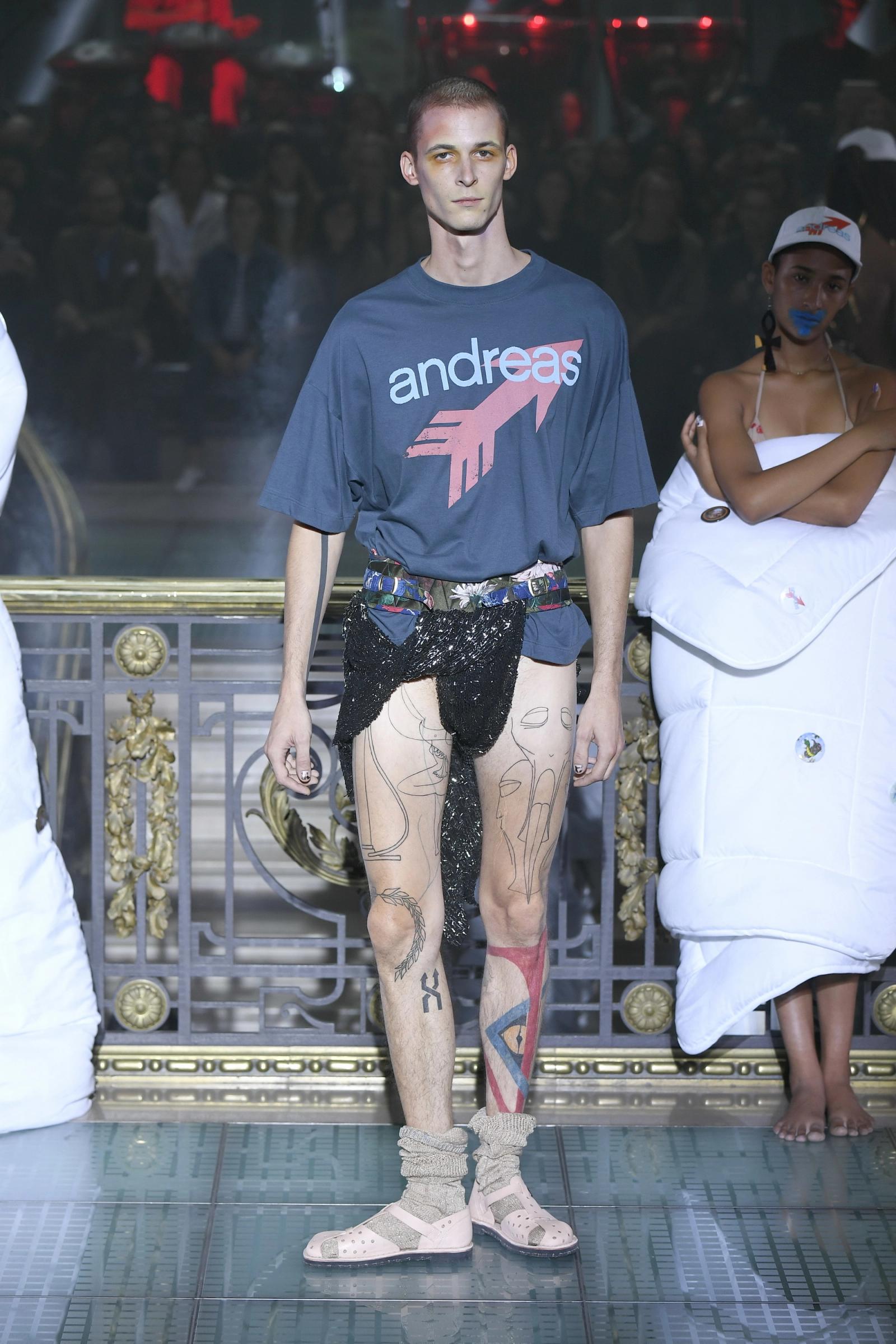 Andreas Kronthaler - for vivienne Westwood S/S 2018 styled by Sabina Schreder